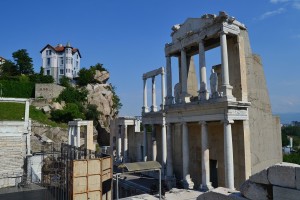 Roman Ruins in Plovdiv Roman Ruins in Plovdiv