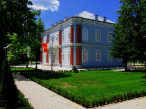 The Presidents Blue Palace in Cetinje The Presidents Blue Palace in Cetinje